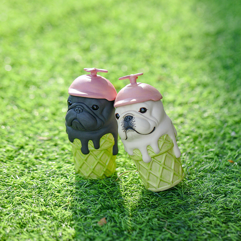 Fashion Creative Dog Ice Cream Desktop Decoration