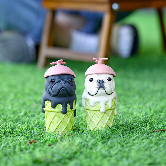 Fashion Creative Dog Ice Cream Desktop Decoration