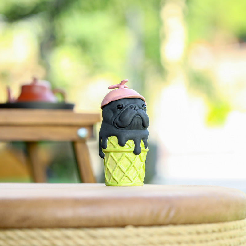 Fashion Creative Dog Ice Cream Desktop Decoration